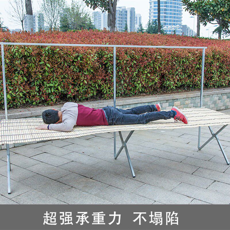 加厚夜市米竹席地摊货架摆摊桌摆地摊竹片架米竹席架子