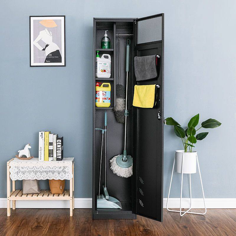 不锈钢清洁柜保洁卫生扫把收纳柜阳台杂物拖把工具收纳储物家政柜,商业/办公家具,文件柜,淘宝优惠券,粉丝福利购,淘宝优惠卷