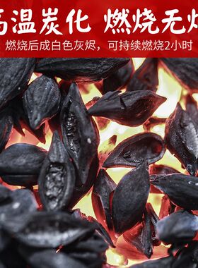 围炉煮茶碳无烟碳家用室内烧茶炭炉果木碳橄榄碳核桃龙眼炭烧烤碳