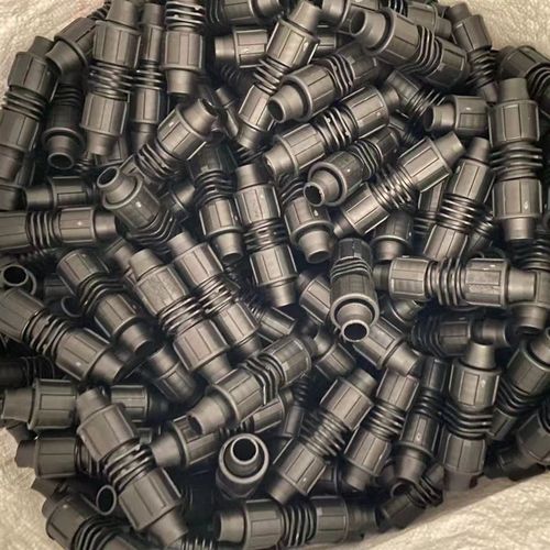 16滴灌带接头 锁母旁通 双锁母直接锁母三通连接方便滴灌带配件