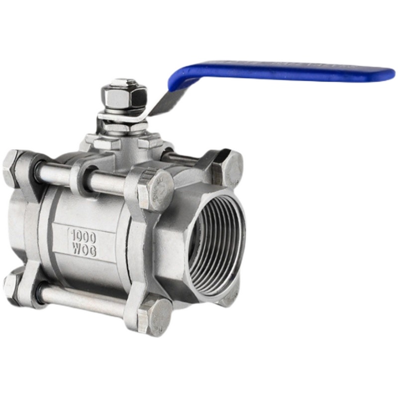 316L不锈钢球阀3PC丝扣三片式阀门焊接球阀/内螺纹阀门4分6分1寸