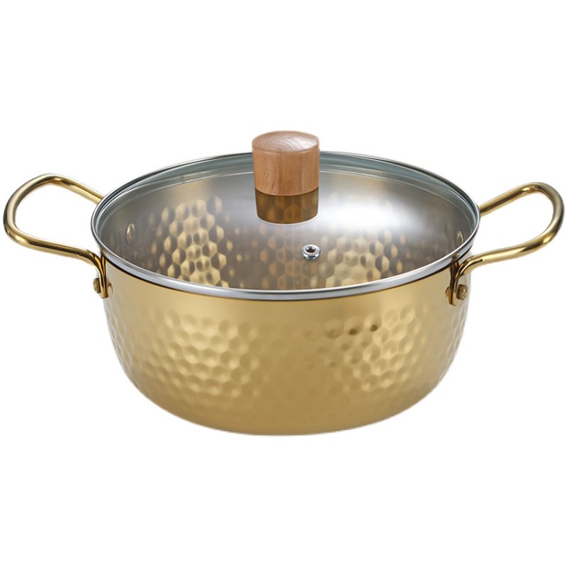 不锈钢拉面锅泡面锅韩国煮面锅电磁炉汤锅双耳创意网红方便面锅子,厨房/烹饪用具,火锅,淘宝优惠券,粉丝福利购,淘宝优惠卷