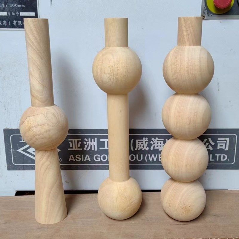 定制实木法式贝达吧台腿拉克茶几木腿葫芦圆球支撑腿高桌子玄关腿,住宅家具,桌腿/桌架,淘宝优惠券,粉丝福利购,淘宝优惠卷