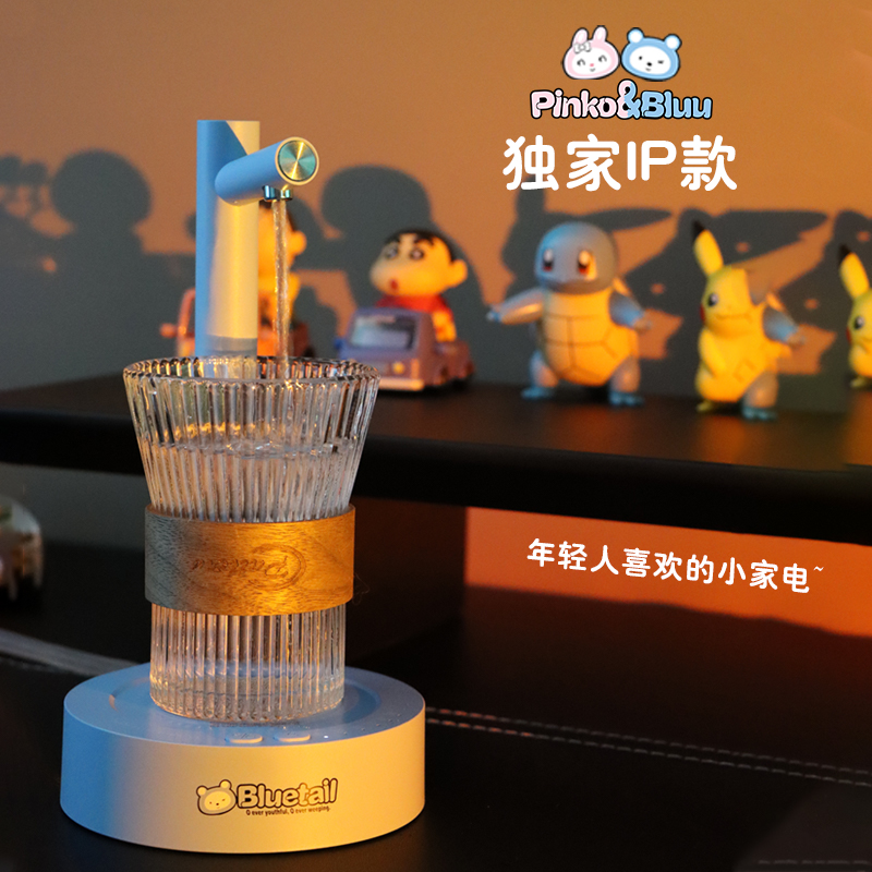 学恩桶装水抽水器饮水机取水神器家用电动吸水泵压水器自动上水器