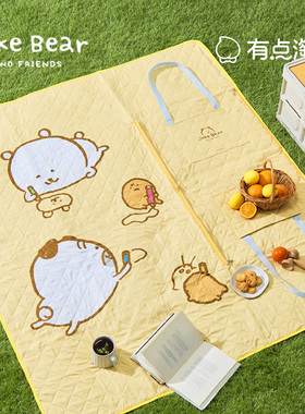 有点淘气｜Joke Bear系列斜挎包野餐垫户外露营垫子
