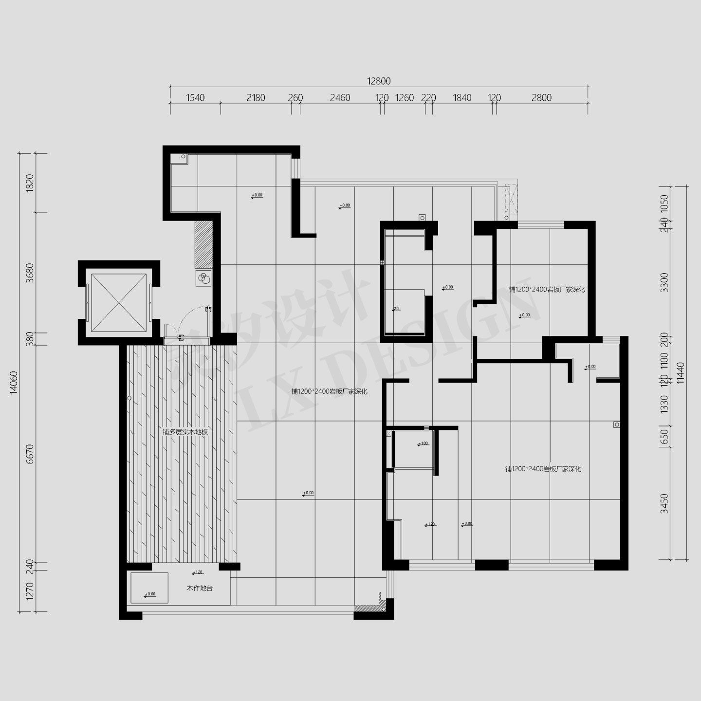 瓷砖排版铺贴地板铺装设计全屋通2D/3D绘图