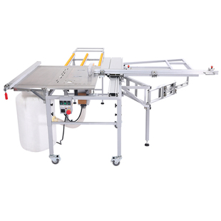 锯匠之心摇臂款无尘子母锯木工专用多功能一体机精密推台锯裁板锯