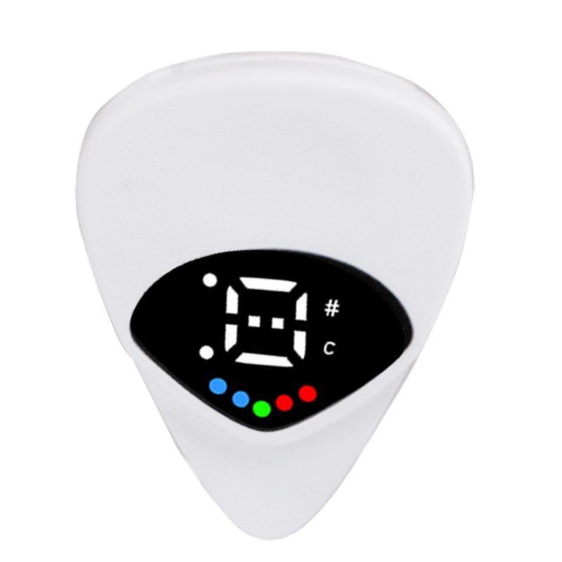 二合一拨片民谣木电吉他调音器贝斯尤里里十二平均律校音器