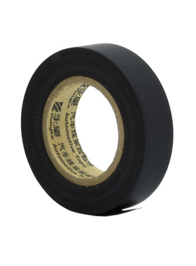 永乐绝缘胶带布电气工橙色黑高阻燃耐磨空调保汽车超粘薄线束m