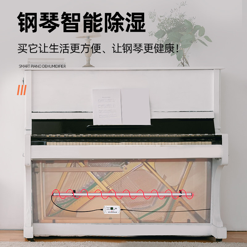 珠江牌自动钢琴防潮管专用升级除湿器干燥管防潮防虫防潮棒除湿管