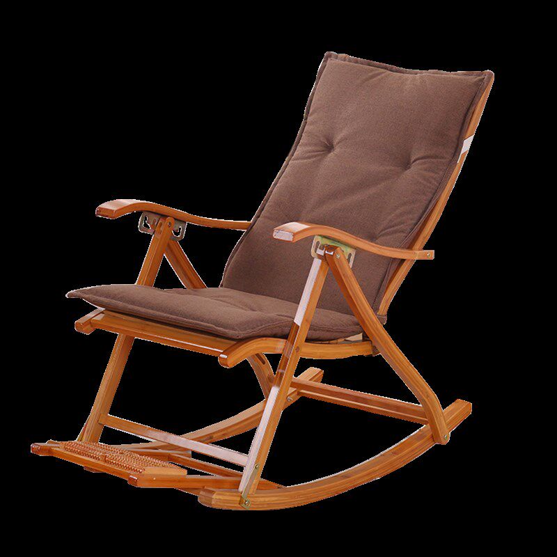 躺椅垫子四季通用棉麻藤椅坐垫靠垫一体夏季午休摇摇椅折叠椅防滑