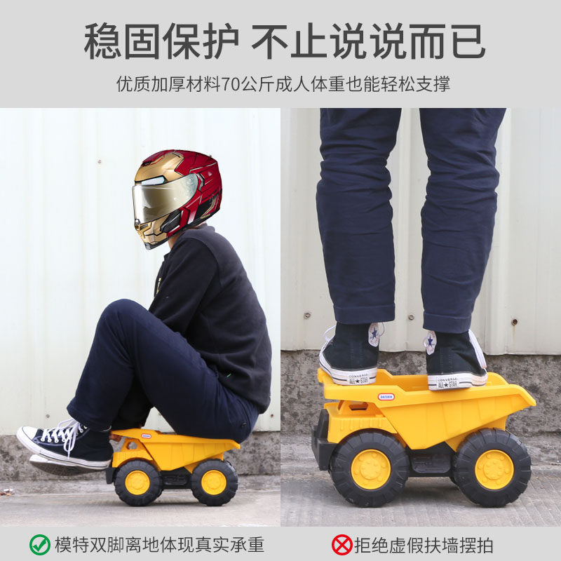 儿童挖掘机车推土机铲车惯性耐摔沙滩大号工程车装男孩