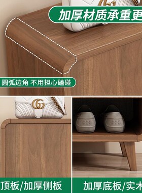 鞋柜家用门口新款一体入户大容量定制室内玄关柜阳台门厅柜