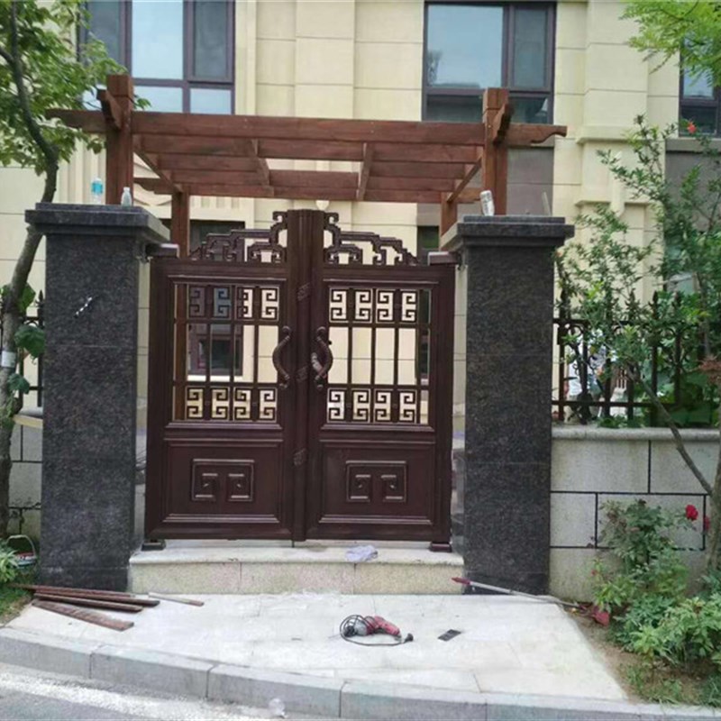 铝艺小门别墅庭院大门园单小门农村院大门门围墙小门
