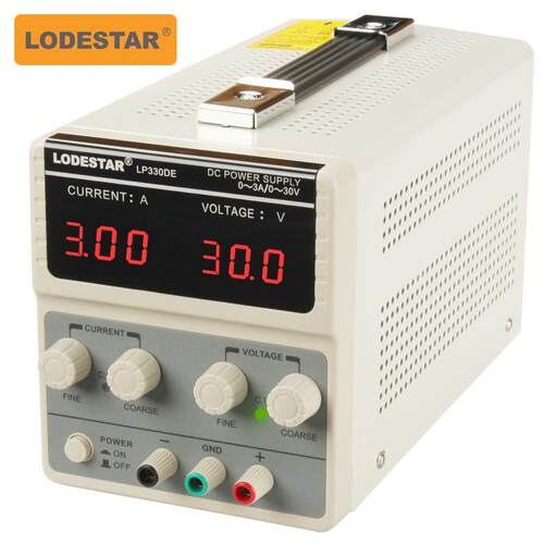 LODESTAR乐达LP330DE直流稳压电源30V3A恒流恒压直流线性电源
