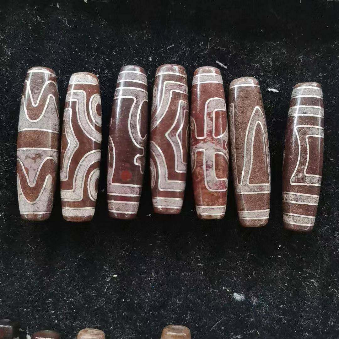 藏传玛瑙九眼天珠天然玛瑙带朱砂镶嵌天珠包浆天珠直播玉器,模玩/动漫/周边/娃圈三坑/桌游,模型制作工具/辅料耗材,淘宝优惠券,粉丝福利购,淘宝优惠卷