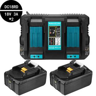 18V6A电池 DC18RD充电器适用于牧田电动工具BL1860BL1840
