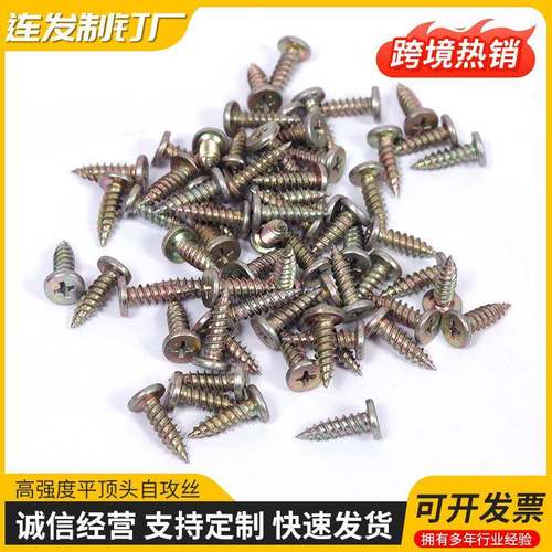 平头十字自攻螺丝迷你小螺丝钉沉头钉子自攻家具螺丝电子配件