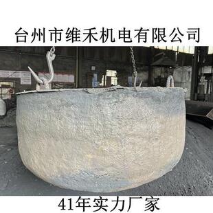 熔炉炼铜锌铝锡等大口径生铁锅坩埚自产翻砂铸造生铁铸件