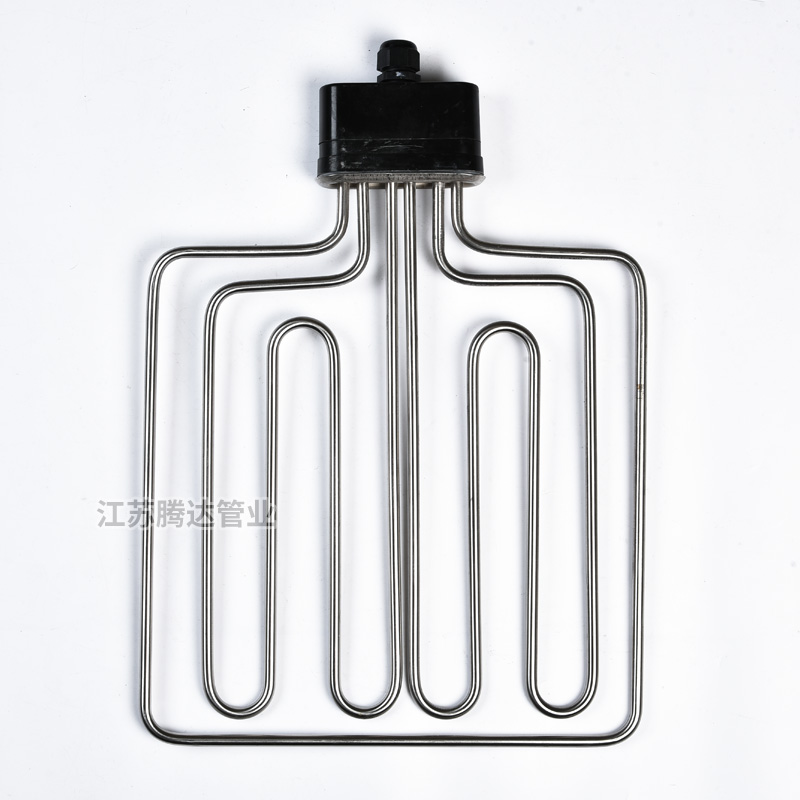 蒸饭机电热管 蒸饭箱加热管 煮饭发热管W黑色圆头加热管