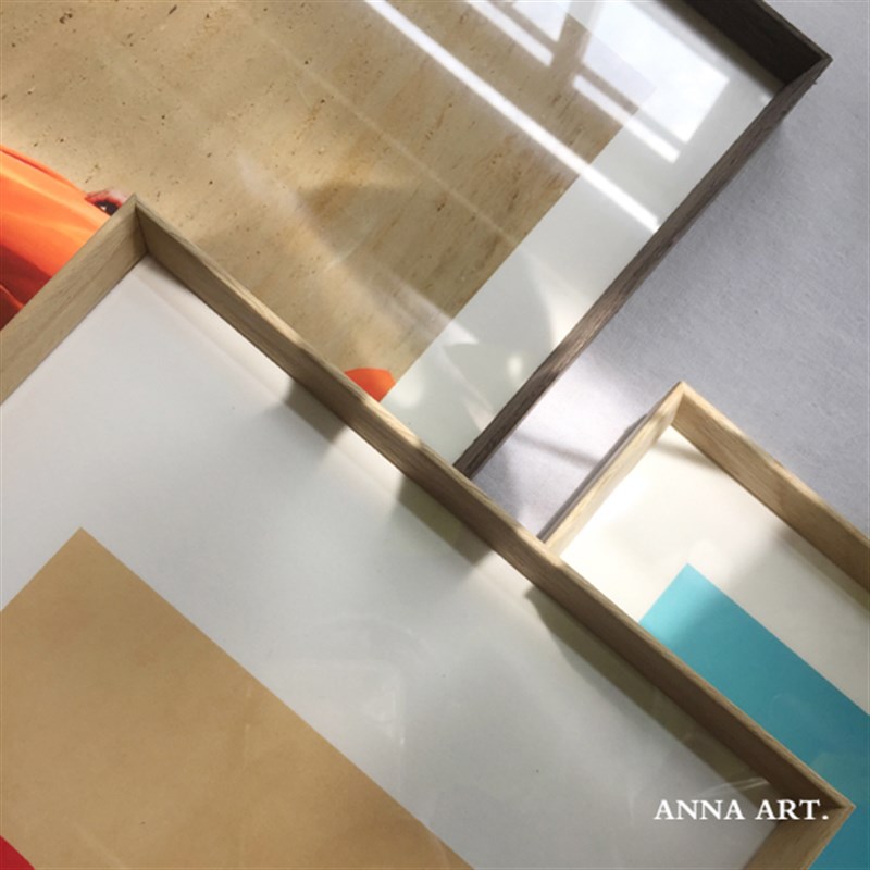 铝合金窄边相框细边画框 防潮装裱  仅为店内画芯买家提供服务