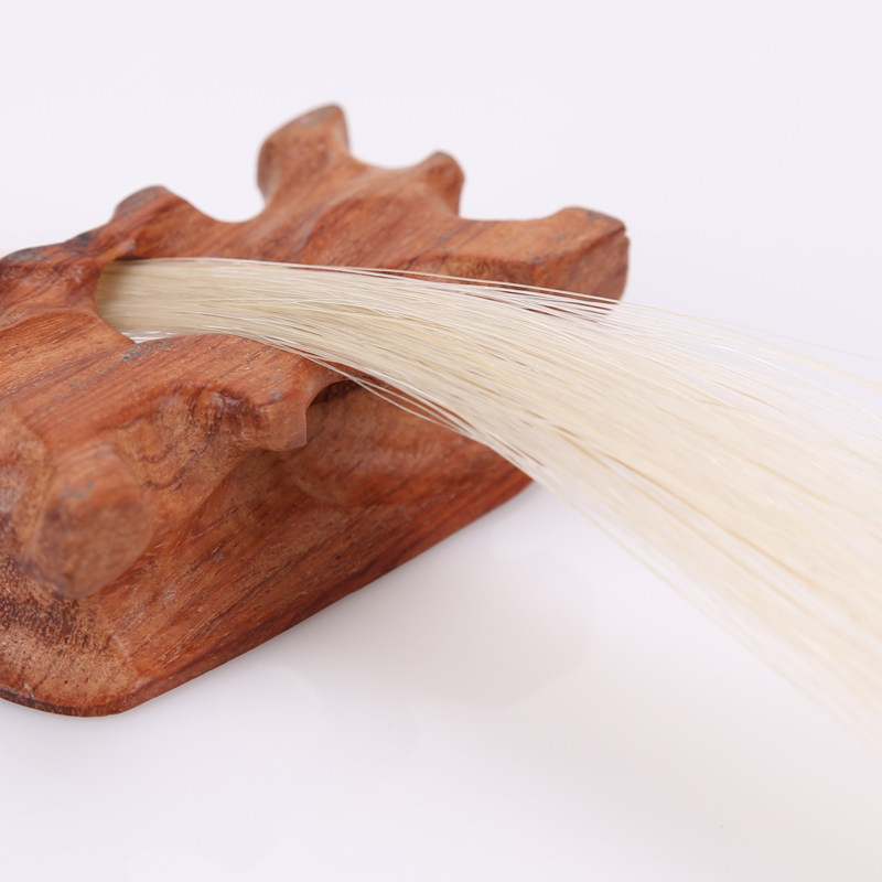 演奏二胡弓备用马尾内蒙古档真马尾毛二胡替换弓毛