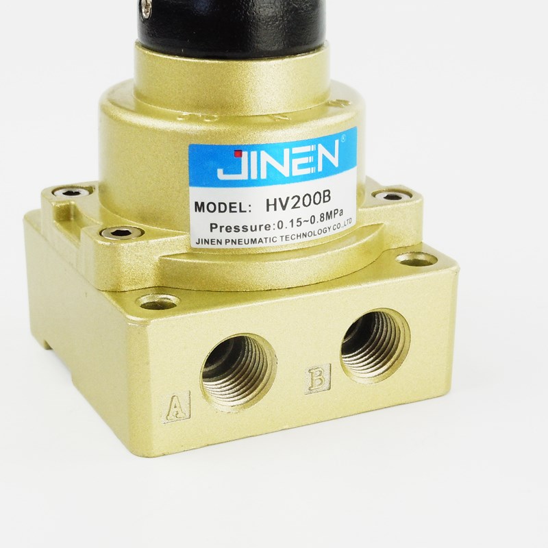 手转阀HV-02/03/04 HV200B/D三位四通手扳阀气动控制元件