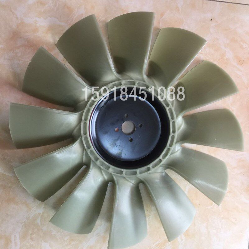 挖掘机配件卡特E120B E200B E320B卡特320V1V2风扇叶S6K风叶