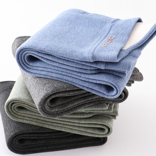 男童卫生裤 儿童保暖裤 男孩内穿加绒加厚棉裤 打底裤 中童绒 德绒薄款