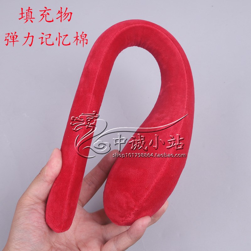 加长红布锤拍打棒养生锤子经络拍按摩锤捶背器拍痧板健身全身敲打