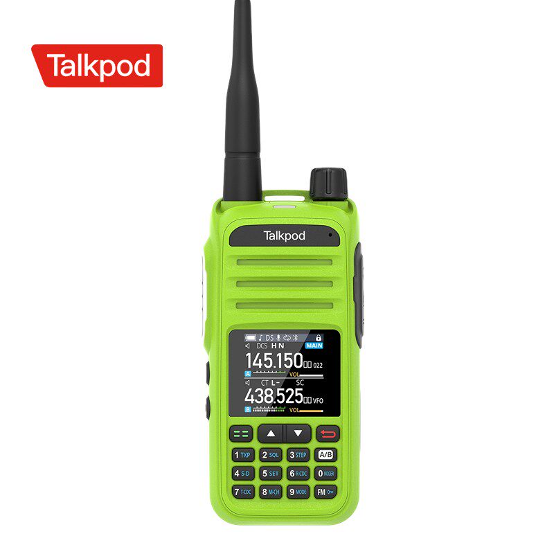 拓朋a36plus对讲机户外10公里无线电手台露营穿越航空频青蛙尾音