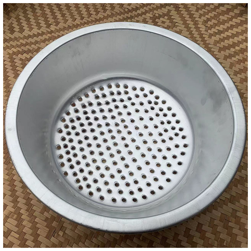 凉虾漏盆带尾巴效果好 漏鱼专用工具 米虫娃娃鱼漏盆漏勺漏瓢大孔