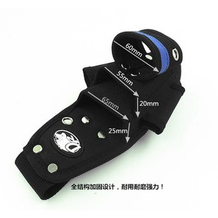 BOLE工具腰包迷你多功能工具袋维修帆布加厚电工包小号挂架收纳袋