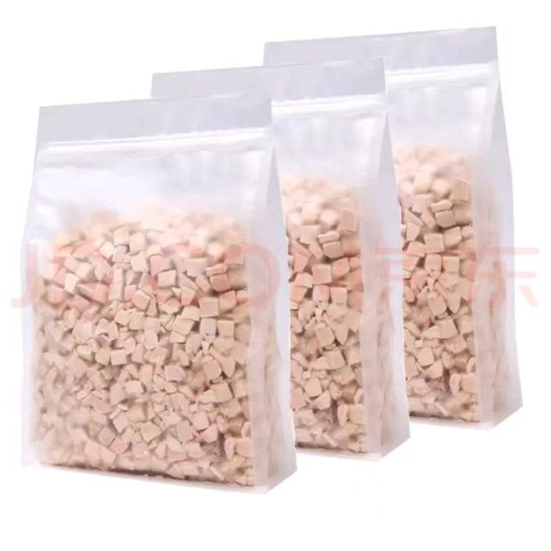 冻干鸡肉粒鸡胸肉袋装桶装增肥发腮猫零食狗零食500g,宠物/宠物食品及用品,猫冻干零食,淘宝优惠券,粉丝福利购,淘宝优惠卷