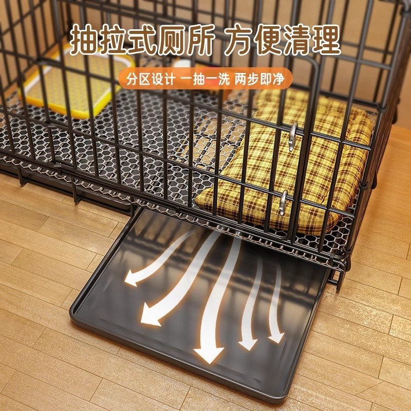 猫笼子超大自由空间家用室内猫窝猫厕所一体猫咪折叠幼猫专用猫屋
