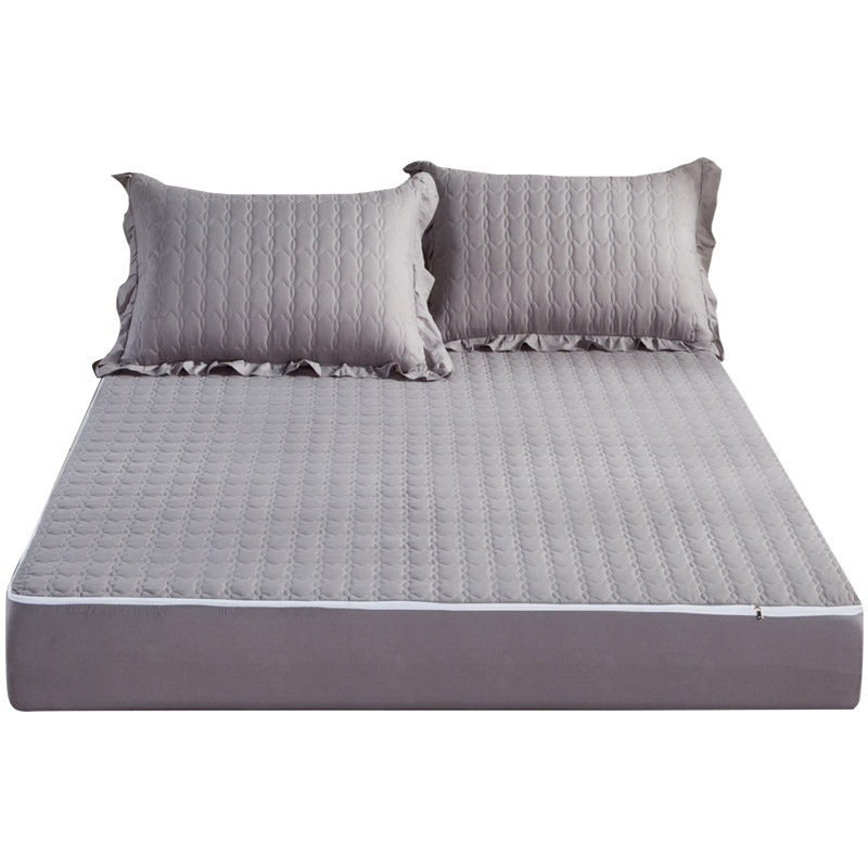 六面全包床笠单件床垫保护套夹棉拉链式防滑固定席梦思乳胶防尘罩