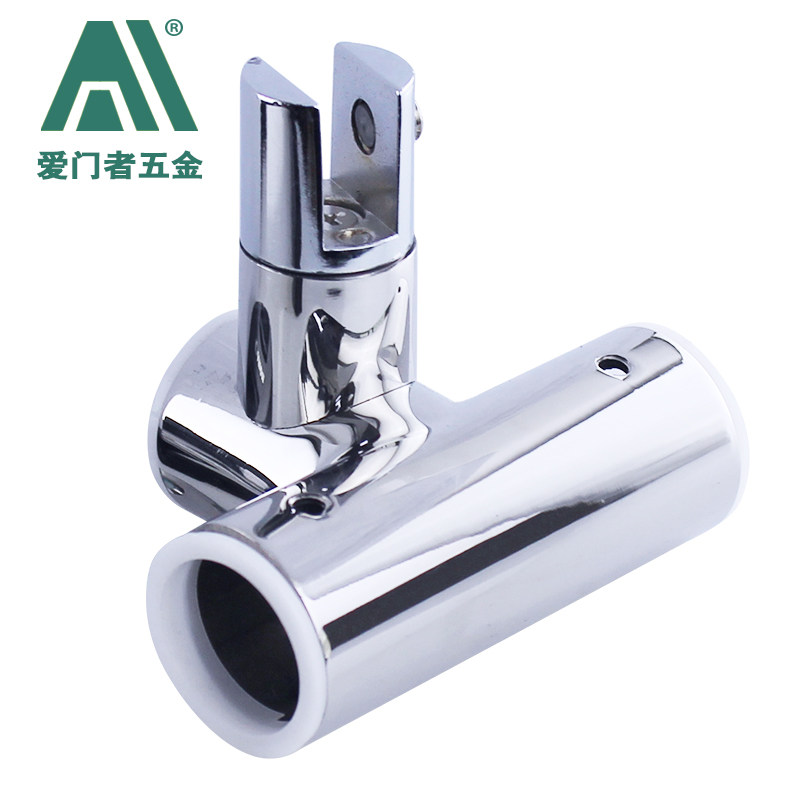 304不锈钢25圆管连接件淋浴房玻璃固定杆五金配件法兰座转角吊夹,基础建材,玻璃拉杆,淘宝优惠券,粉丝福利购,淘宝优惠卷