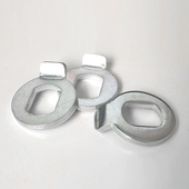 电机轴防转卡片轴螺母垫片刹车盘衬垫碗型垫圈凹穴喇叭垫草帽垫片