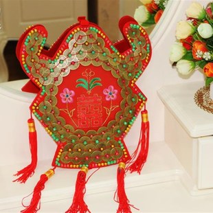 发禄袋上梁乔迁农村挂房粱用代代兴旺搬家铜板结婚陪嫁吉祥发落袋