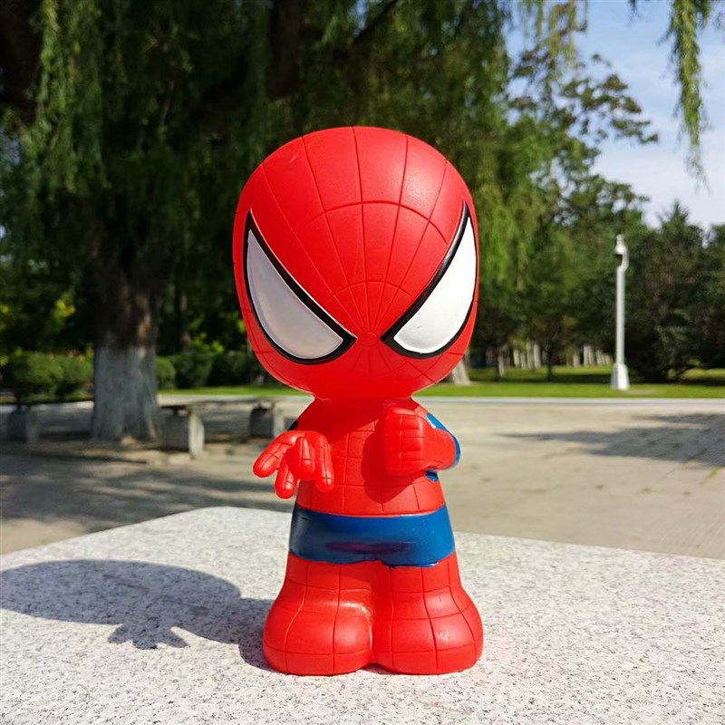 蜘蛛侠存钱罐 节日防摔超大号储蓄罐创意卡通储钱罐男圣诞节礼物