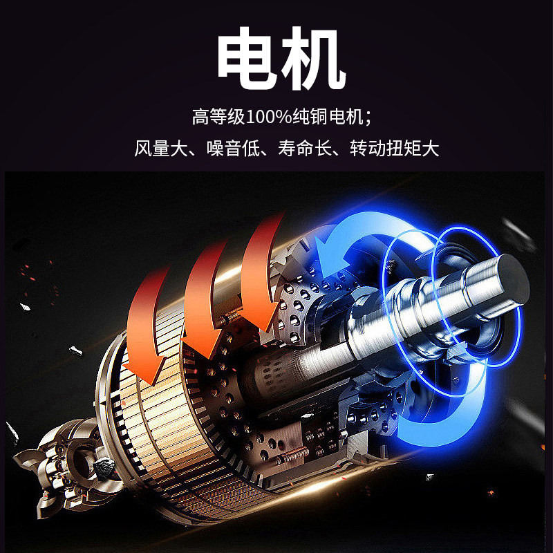 CF低噪音多翼式离心风机厨房排油烟强力抽风机工业除尘排气通风机