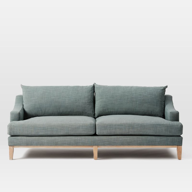 简约北欧三人乳胶沙发小户型日式创意设计师二人位布艺沙发可拆洗