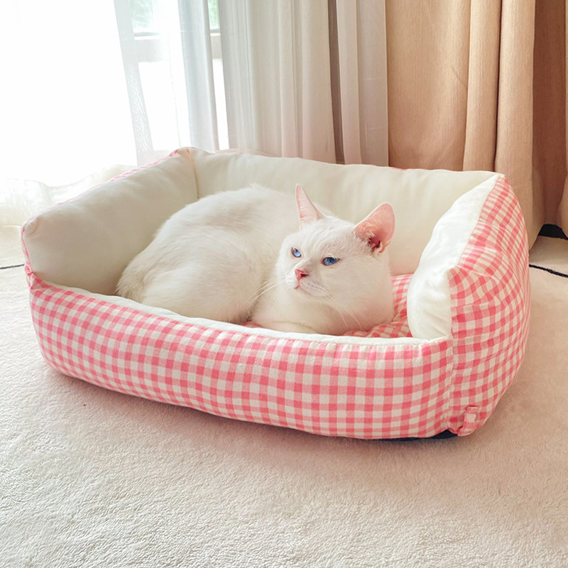 可爱踩奶猫窝四季通用猫咪用品大全幼猫专用布偶猫睡觉的窝秋冬季图片