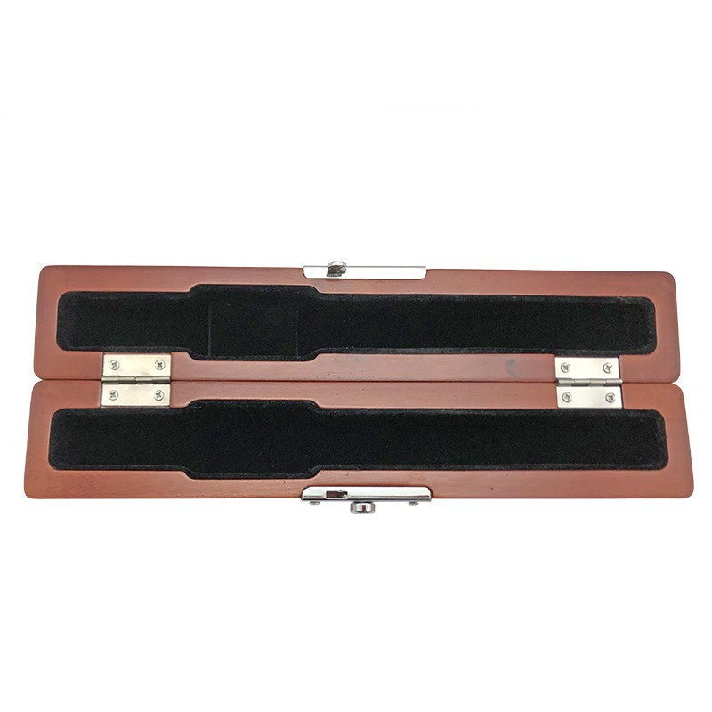 长笛笛头桦木实木收纳盒木质便携箱包原木色琥珀色乐器轻体随行盒