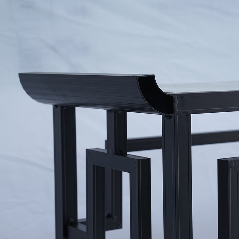 铝合金长案台中式古典客厅置物奇石古董鲜花瓷器摆设户外供奉案台