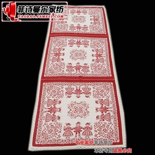 简约单双层带棉芯沙发 棉麻防滑布艺沙发垫子坐垫老粗布60宽中I式