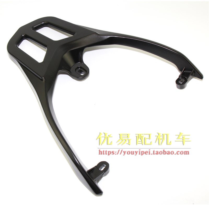 电动车摩托车尾翼外卖架子鬼火一二代连体尾箱架RSZ尾翼铝后货架