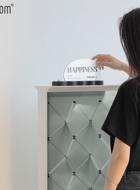 WOZOOM屋准家居客厅桌面装饰品玄关咖啡厅高端大气工艺品摆件礼品