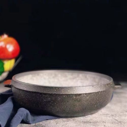 韩式天然砂锅炖锅石锅鱼专用汤锅啵啵鱼石锅餐具商用石锅耐高温