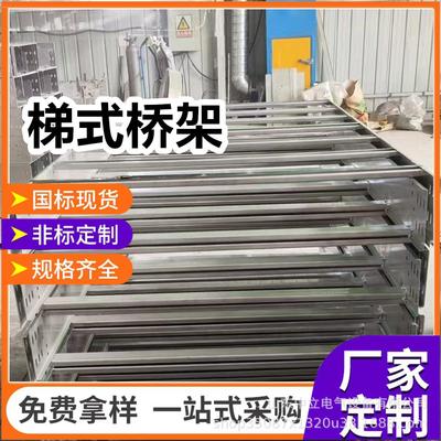 梯级式桥架不锈钢梯式桥架304大跨距梯式桥架防火镀锌梯式桥架